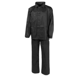 MFH 2-Piece Rain Suit Black