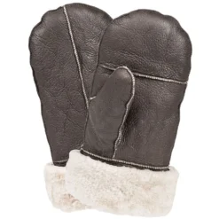 Mil-Tec US AF Leather B3 Mittens Brown