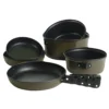 Mil-Tec Aluminium 7-Piece Cooking Set Olive