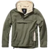 Brandit Windbreaker Sherpa Jacket Olive