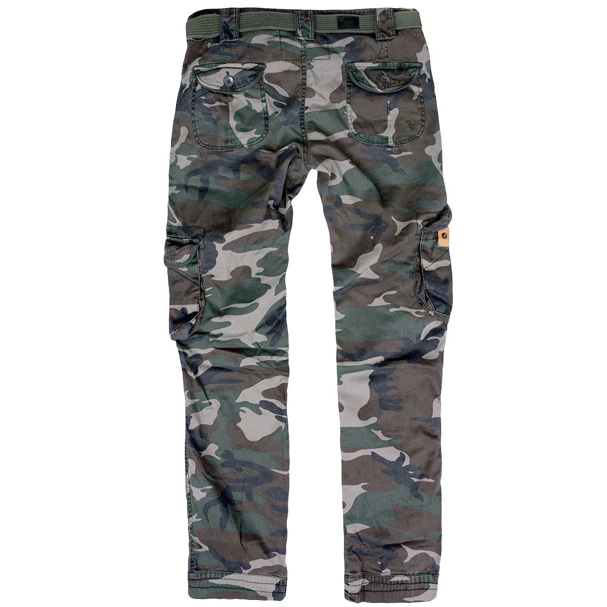 Surplus Ladies Premium Trousers Slimmy Woodland Camo - Image 2