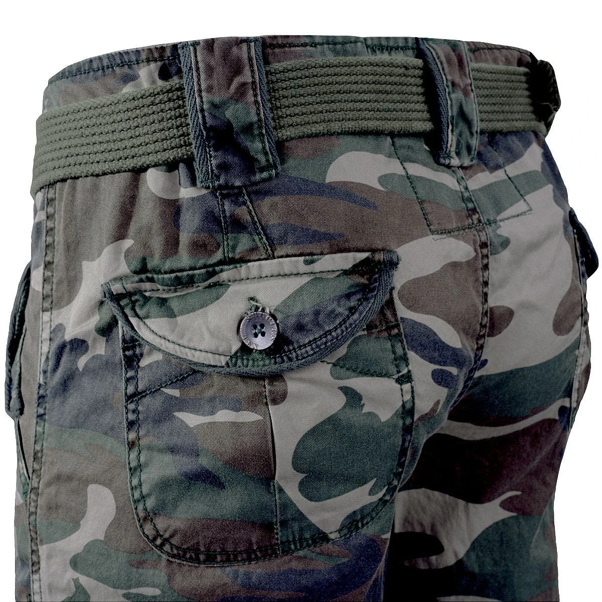 Surplus Ladies Premium Trousers Slimmy Woodland Camo - Image 4