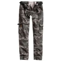 Surplus Ladies Premium Trousers Slimmy Black Camo