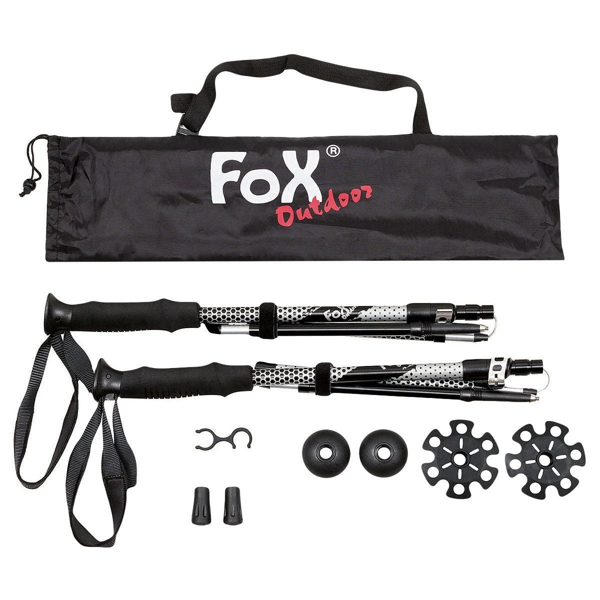 Fox Outdoor Haidel Aluminium Trekking Poles