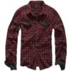 Brandit Checkshirt Duncan Red / Brown