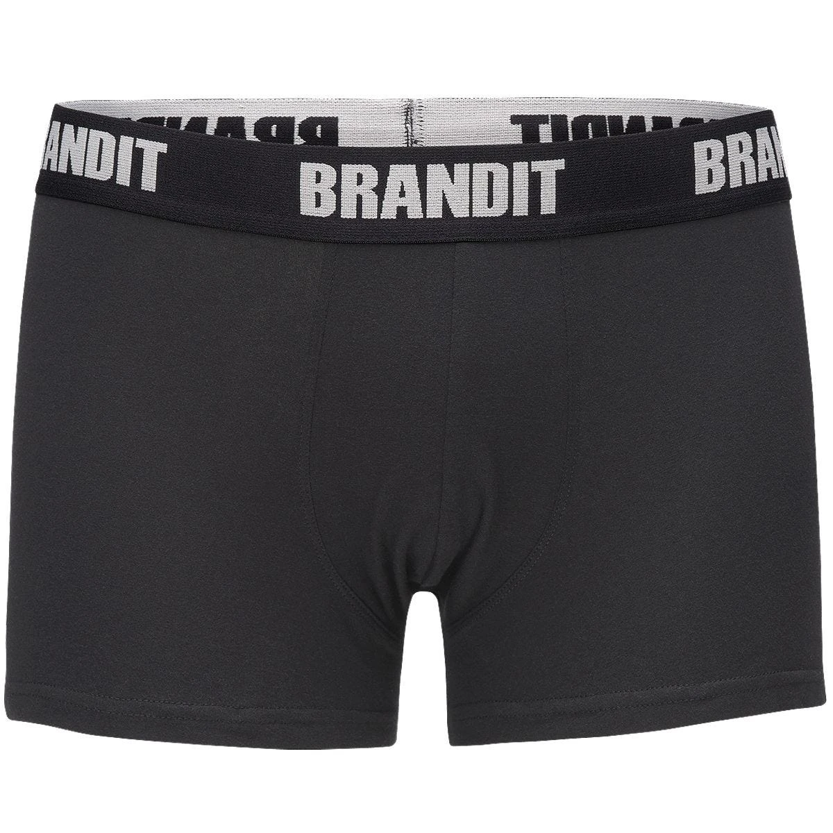 Brandit Boxer Shorts Logo 2 Pack Woodland / Black - Image 3