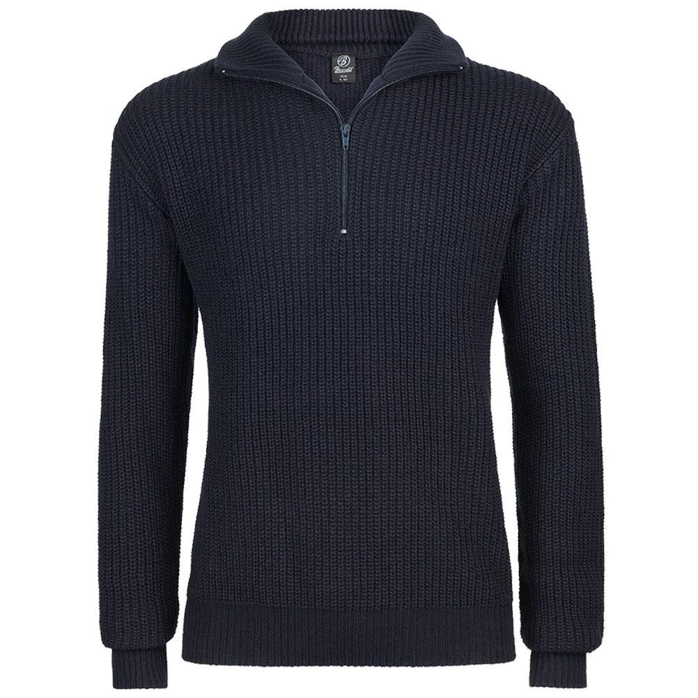 Brandit Marine Pullover Troyer Navy