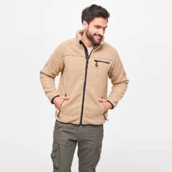 Brandit Teddyfleece Jacket Camel