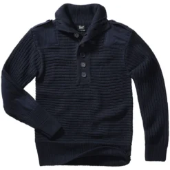 Brandit Alpin Pullover Troyer Navy