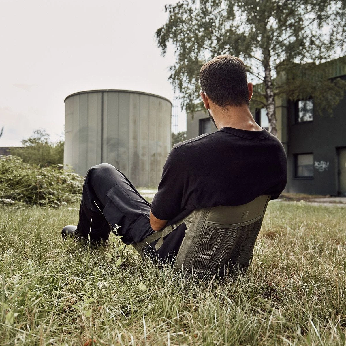 Brandit Foldable Seat Dark Camo - Image 5