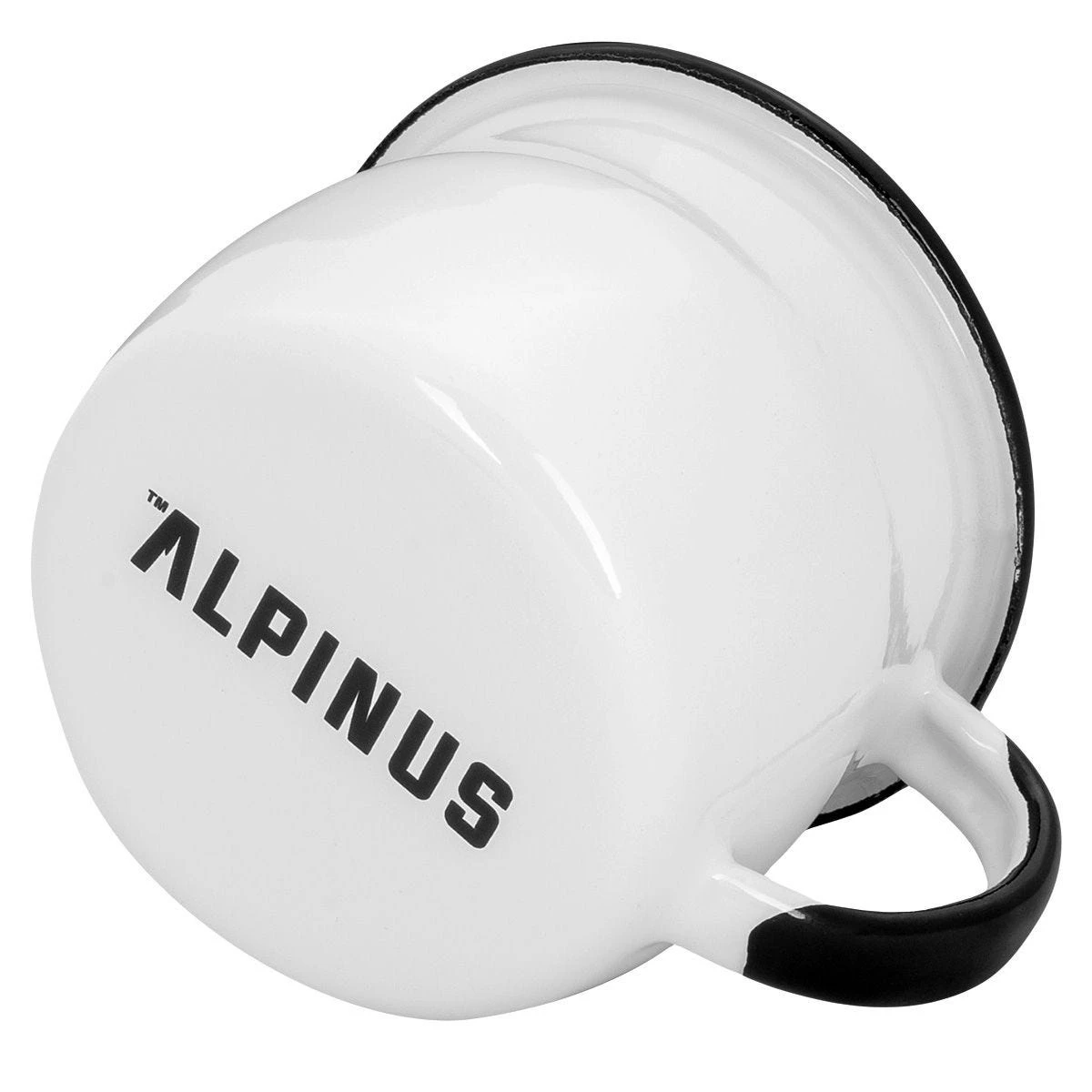 Alpinus Enamel Mug Lynx White - Image 2