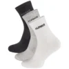 Alpinus Alpamayo 3-Pack Socks Black-Grey-White