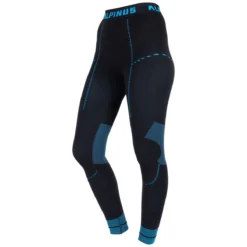 Alpinus Women Tactical Base Layer Leggings Black-Blue