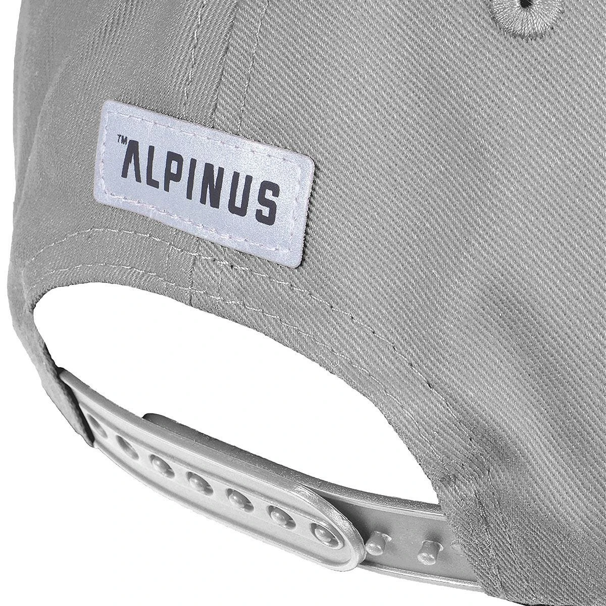 Alpinus City Classic Baseball Cap Light Grey - Image 2