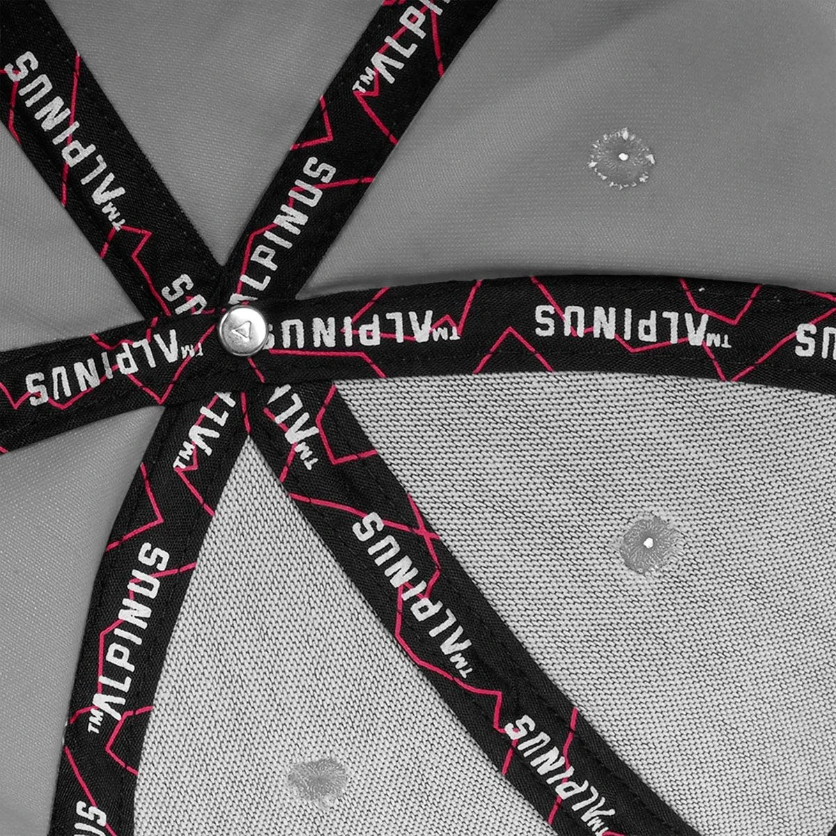 Alpinus City Classic Baseball Cap Light Grey - Image 3