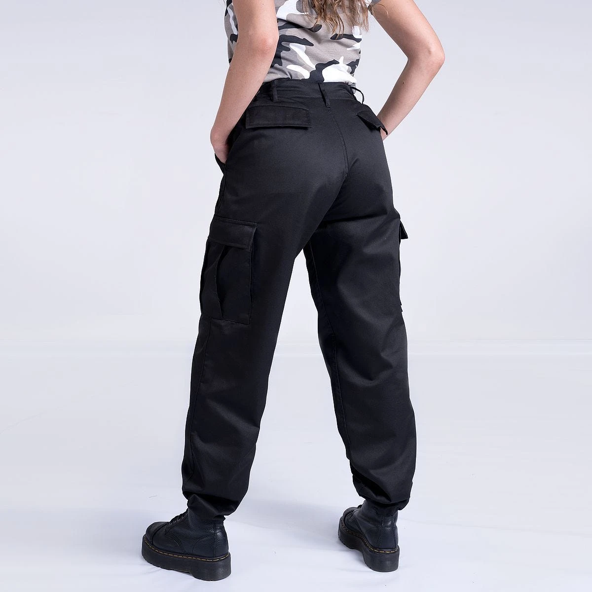 Mil-Tec Ladies Ranger Trousers Black - Image 4