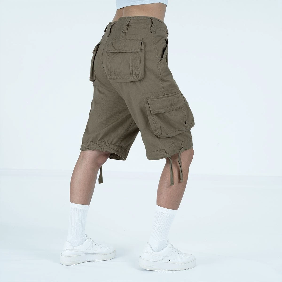 Brandit Ladies Urban Legend Shorts Olive - Image 2