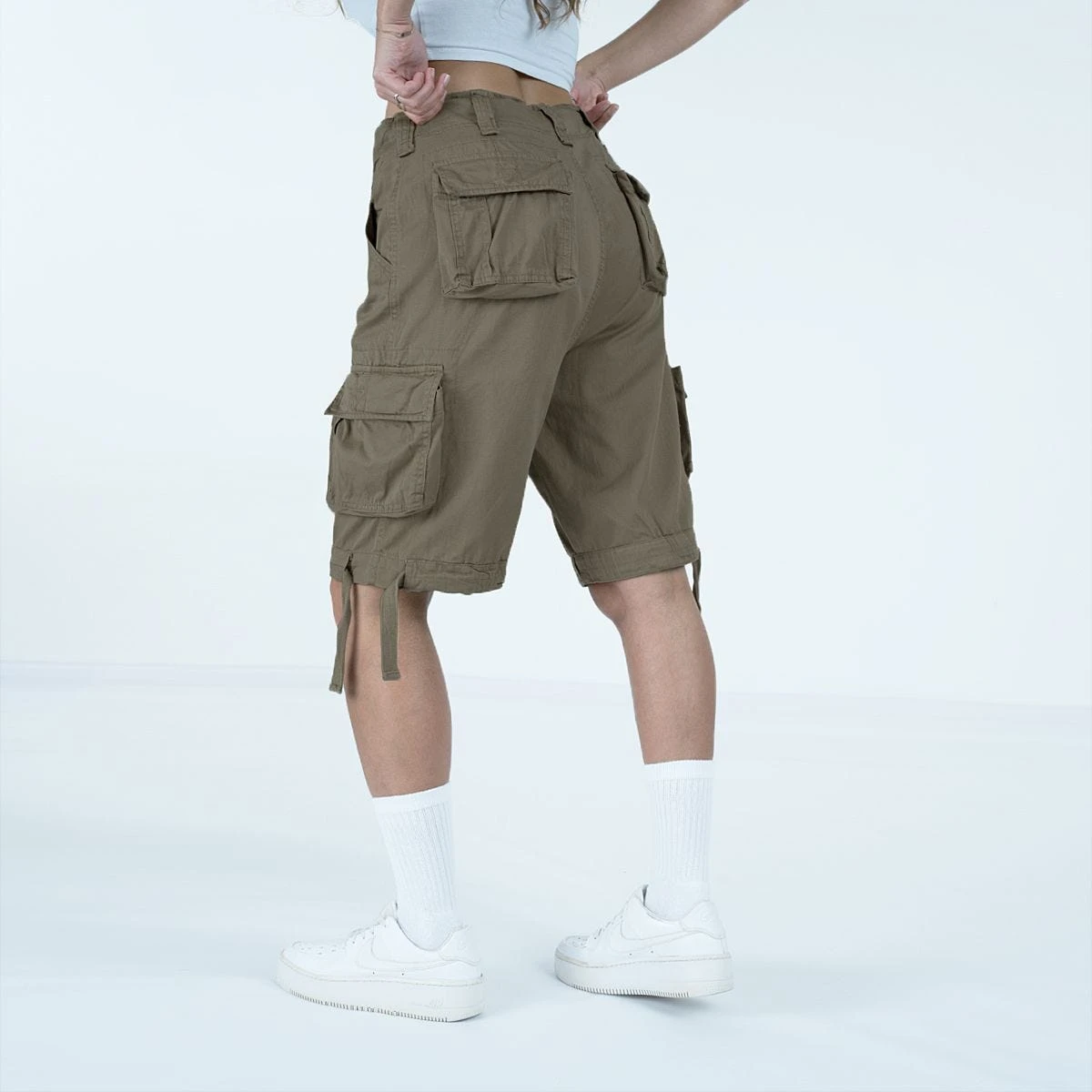 Brandit Ladies Urban Legend Shorts Olive - Image 4