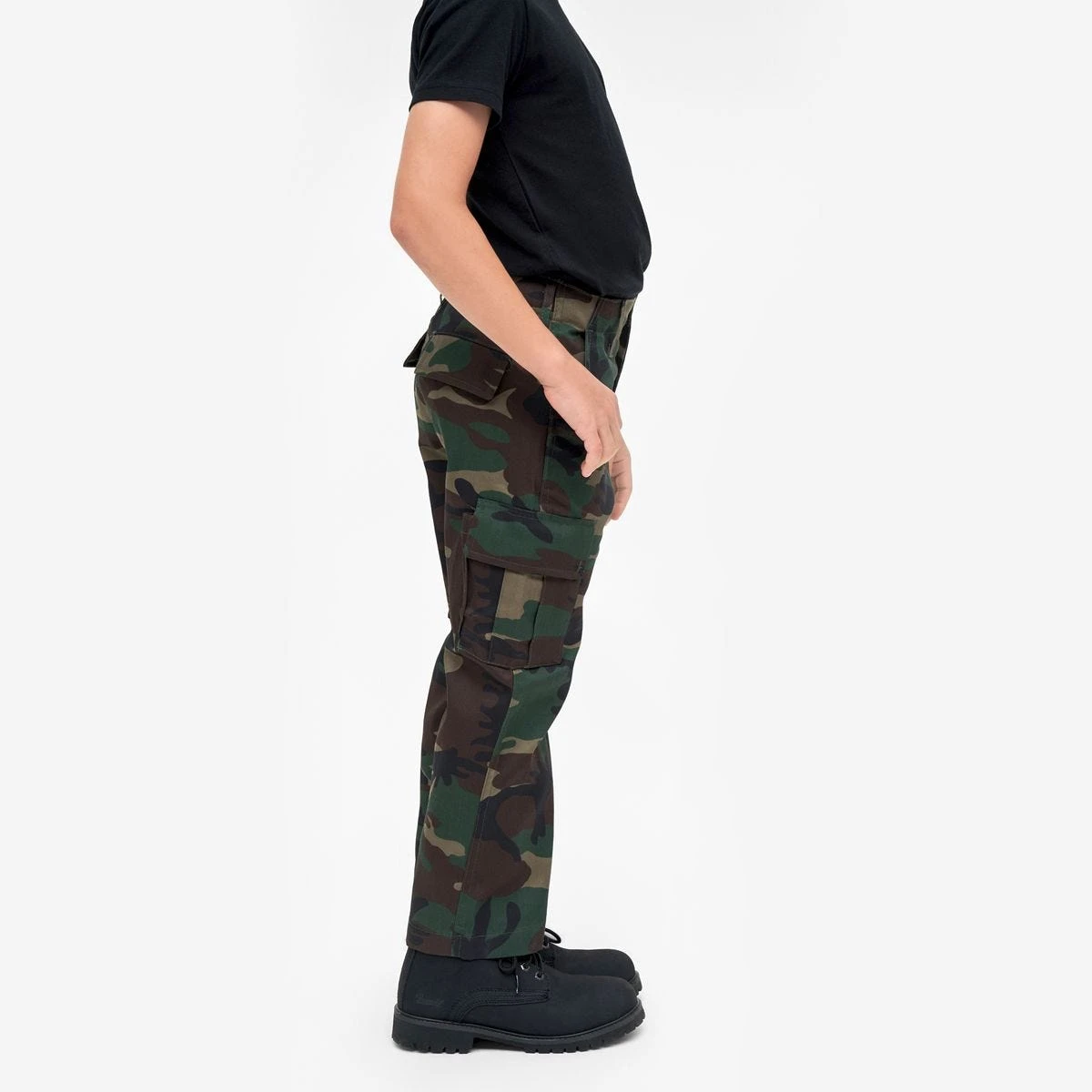 Brandit Kids US Ranger Trousers Woodland - Image 3