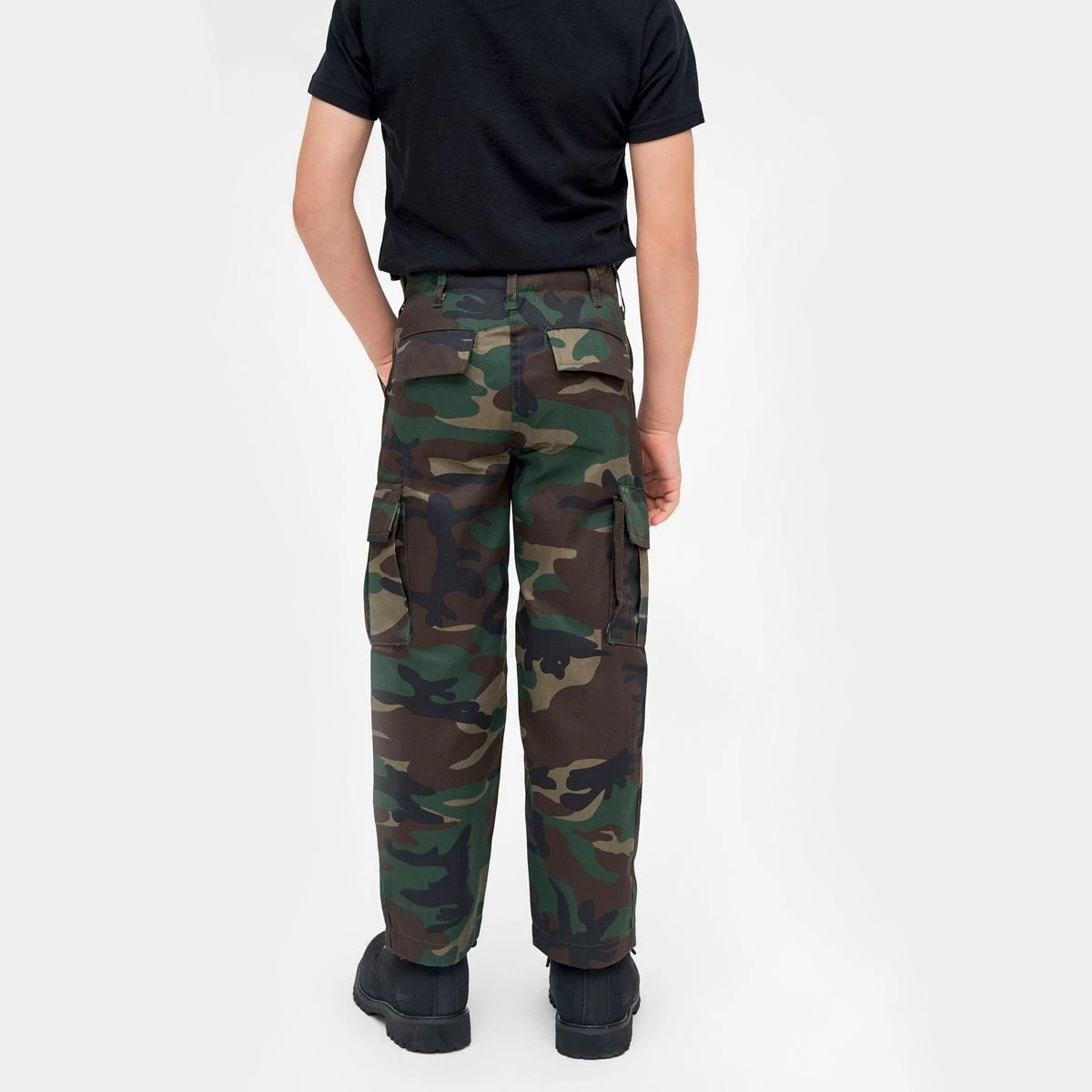 Brandit Kids US Ranger Trousers Woodland - Image 4