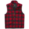 Brandit Teddyfleece Worker Vest Red/Black