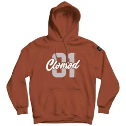 CLOMOD Hoodie "One" Maroon Red