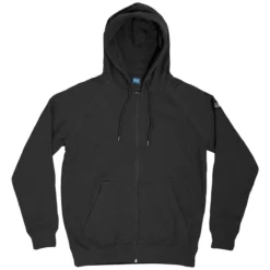 CLOMOD Hoodie Zip Sweater "Blank" Black
