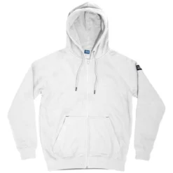 CLOMOD Hoodie Zip Sweater "Blank" White