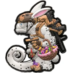 Patchlab Chameleon Easter Operator Patch White/Coyote