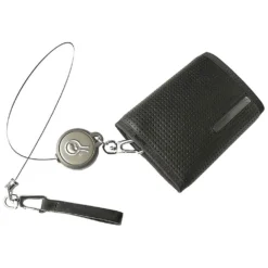 Civilian Rewind Duo Retractable Cable Security Wallet Black