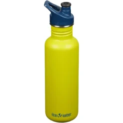 Klean Kanteen Classic 800ml Bottle Sport Cap Green Apple