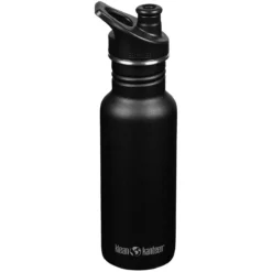 Klean Kanteen Classic Narrow 532ml Bottle Sport Cap Black
