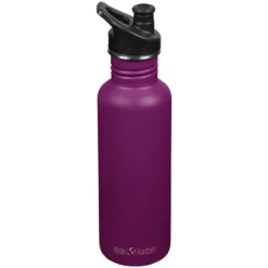 Klean Kanteen Classic 800ml Bottle Sport Cap Purple Potion