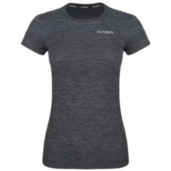 Alpinus Women Tactical T-Shirt Misurina Graphite