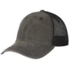Helikon Plain Trucker Cap Cotton Dirty Washed Black / Black A