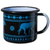 Helikon Wolf Enamel Mug 350ml Black