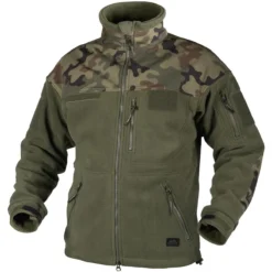 Helikon Infantry Duty Fleece Jacket Olive Green / Polish Woodland