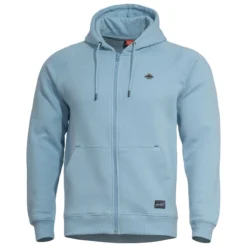 Pentagon Phaeton Zipped Hoodie Lagoon Blue