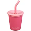 Klean Kanteen Kid's Cup 295ml W/Straw Lid Rouge Red