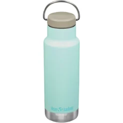 Klean Kanteen 355ml Classic Vacuum Insulated Bottle Loop Cap Blue Tint