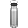 Klean Kanteen 355ml Classic Vacuum Insulated Bottle Loop Cap Brushed Stainless