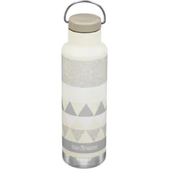 Klean Kanteen 592ml Classic Vacuum Insulated Bottle Loop Cap Salt Flats