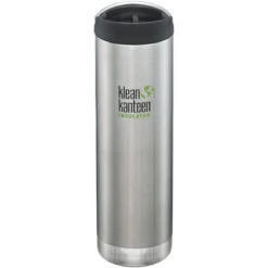 Klean Kanteen TKWide 591ml Insulated Bottle Cafe Cap Brushed Stainless