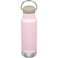 Klean Kanteen 355ml Classic Vacuum Insulated Bottle Loop Cap Lotus