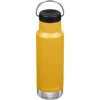 Klean Kanteen 355ml Classic Vacuum Insulated Bottle Loop Cap Marigold