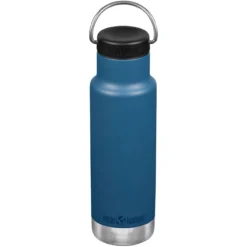 Klean Kanteen 355ml Classic Vacuum Insulated Bottle Loop Cap Real Teal