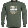 Pentagon Hawk Sweater Train Your Passion Camo Green