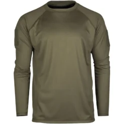 Mil-Tec Tactical Long Sleeve Quick Dry Shirt Olive