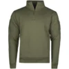 Mil-Tec Tactical Sweatshirt With Zipper Ranger Green