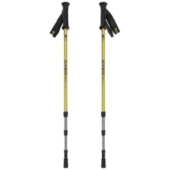 Alpinus Active Trekking Poles Courmayeur Yellow